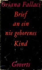 Brief an ein nie geborenes Kind.