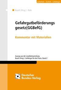 Gefahrgutbeförderungsgesetz (GGBefG)