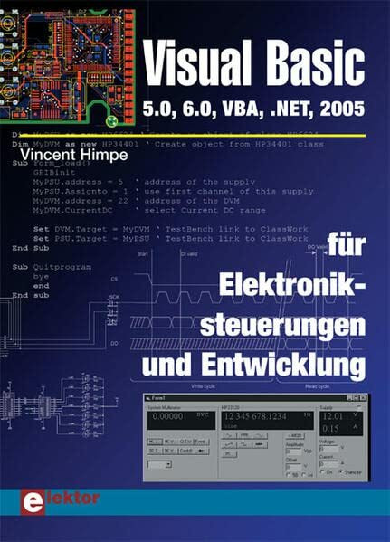 Visual Basic für Elektroniksteuerungen und Entwicklung