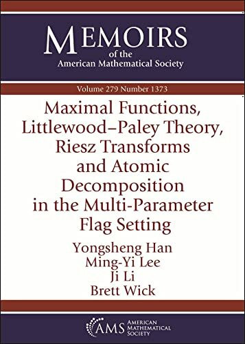Maximal Functions, Littlewood-paley Theory, Riesz Transforms and Atomic Decomposition in the Multi-parameter Flag Setting (Memoirs of the American Mathematical Society, 279)