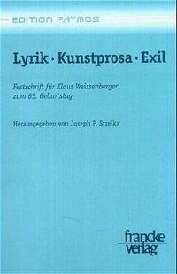 Lyrik. Kunstprosa. Exil