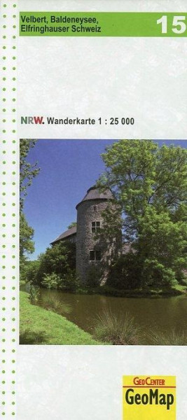 NRW-Wanderkarte 15. Velbert, Baldeneysee 1 : 25 000