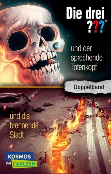 Die drei ??? und der sprechende Totenkopf / und die brennende Stadt (Doppelband) (drei Fragezeichen)