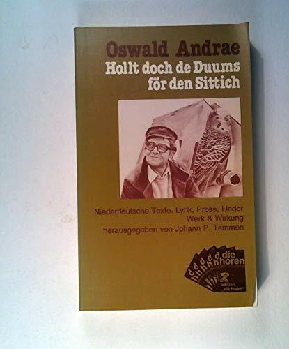 Hollt doch de Duums för den Sittich Hollt doch de Duums för den Sittich