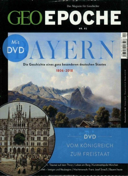 GEO Epoche / GEO Epoche mit DVD 92/2018 - Bayern