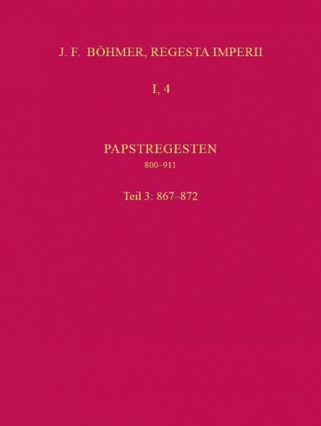 Die Regesten des Kaiserreichs unter den Karolingern 751-918 (926/962)