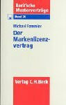 Der Markenlizenzvertrag, m. Diskette