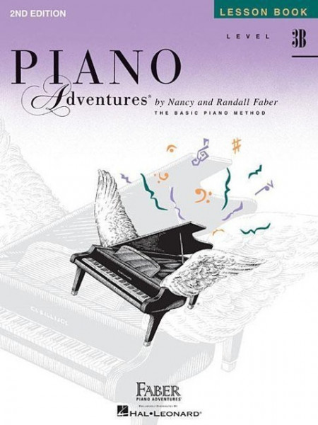 Level 3b - Lesson Book: Piano Adventures