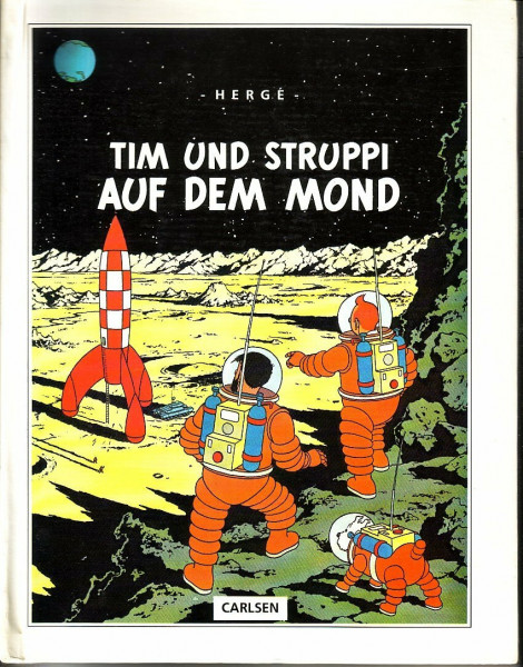 Tim und Struppi auf dem Mond
