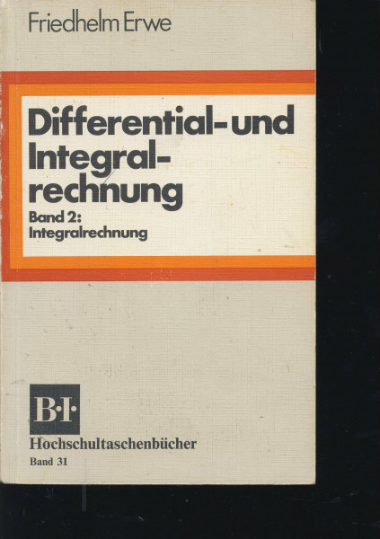 Integralrechnung, Bd 2