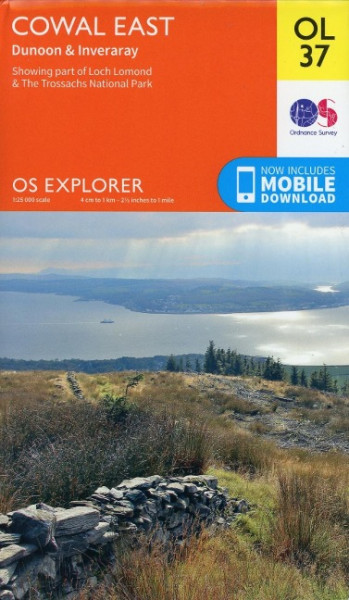 Cowal East Dunoon & Inveraray 1 : 25 000