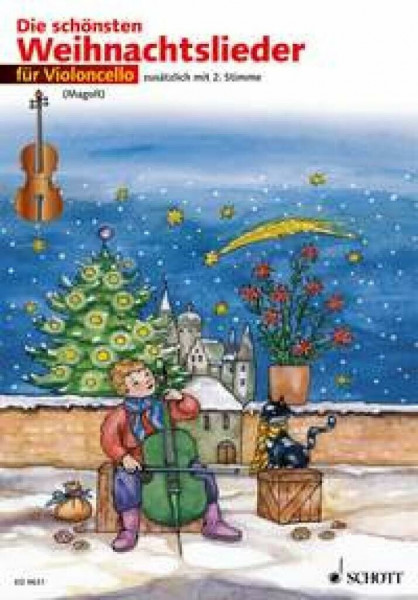 Die schönsten Weihnachtslieder: sehr leicht bearbeitet. 1-2 Violoncelli.