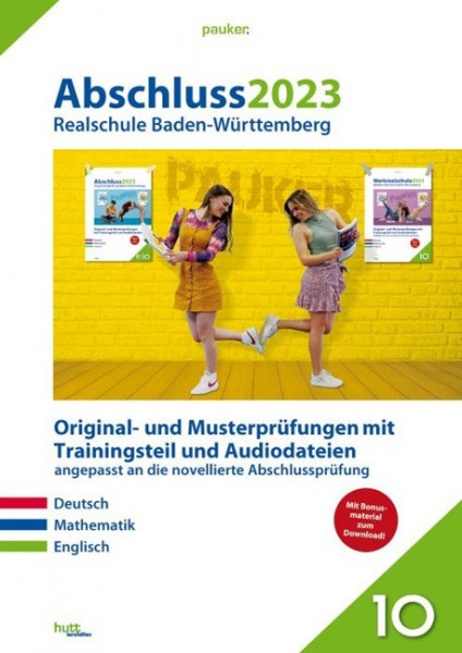 Abschluss 2023 - Realschulprüfung Baden-Württemberg - Aufgabenband