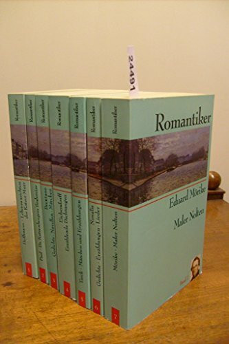 Romantiker. 7 Bde. Lebensansichten des Katers Murr. Dr. Katzenbergers Badereise. Gedichte Novellen Märchen. Erzählende Dichtungen
