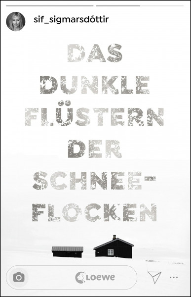 Das dunkle Flüstern der Schneeflocken: Young Adult / Nordic Noir-Thriller / Island