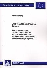 Zum Kennzeichenrecht im Internet