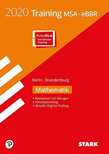 STARK Training MSA/eBBR 2020 - Mathematik - Berlin/Brandenburg: Mit Online-Zugang