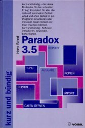 Paradox 3.5 (Kurz und bündig) Paradox 3.5 (Kurz und bündig)