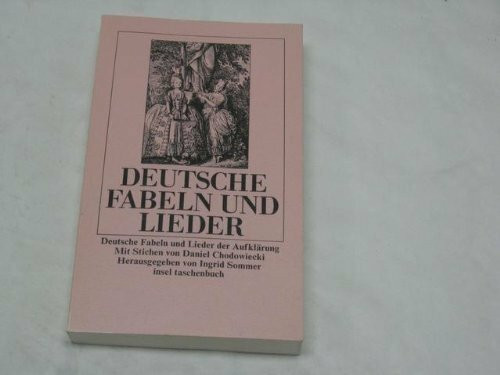 Deutsche Fabeln und Lieder der Aufklärung.