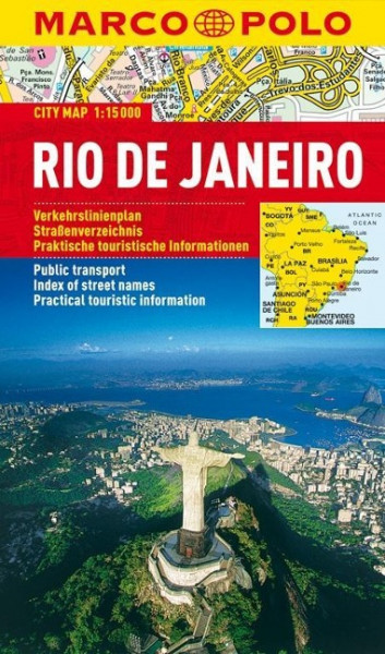 MARCO POLO Cityplan Rio de Janeiro 1 : 15.000