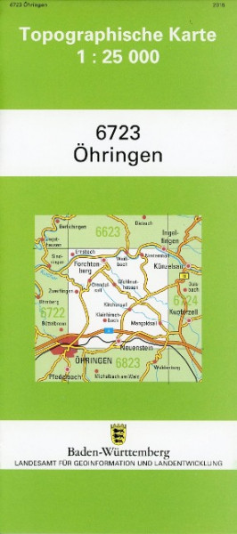 Öhringen 1 : 25 000