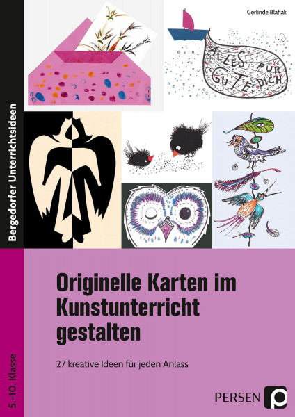 Originelle Karten im Kunstunterricht gestalten