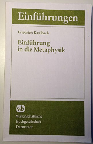 Einführung in die Metaphysik