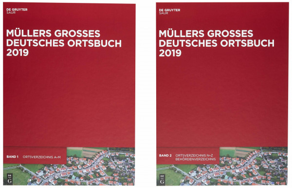 Müllers Großes Deutsches Ortsbuch 2019