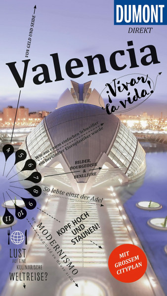 DuMont direkt Reiseführer Valencia: Mit großem Cityplan