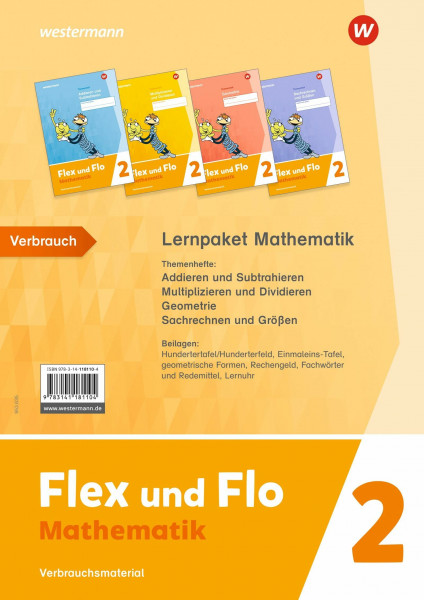 Flex und Flo - Ausgabe 2021: Lernpaket Mathematik 2 Verbrauchsmaterial