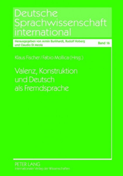 Valenz, Konstruktion und Deutsch als Fremdsprache