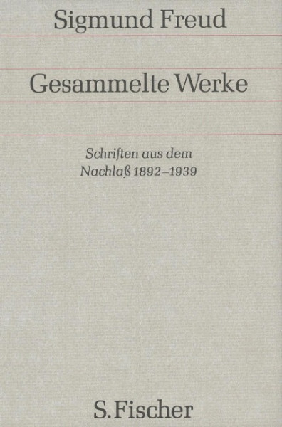 Schriften aus dem Nachlaß 1892-1938