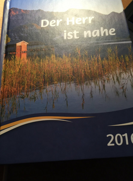 Der Herr ist nahe 2027 - Buchkalender: Tägliche Hilfe für das Glaubensleben. Buchkalender