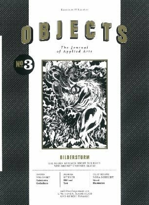 Objects No. 3: The Journal of Applied Arts: Bildersturm