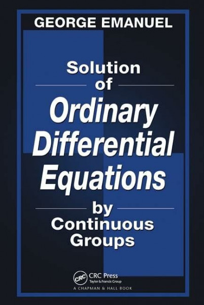 Solution of Ordinary Differential Equations by Continuous Groups