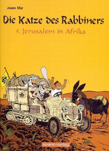 Die Katze des Rabbiners 5. Jerusalem in Afrika