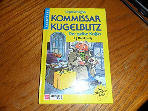 Kommissar Kugelblitz. Grossdruck: Kommissar Kugelblitz, Bd.3, Der gelbe Koffer