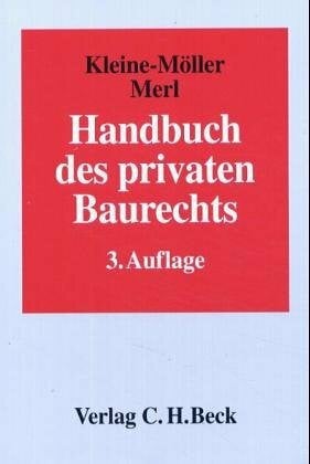 Handbuch des privaten Baurechts