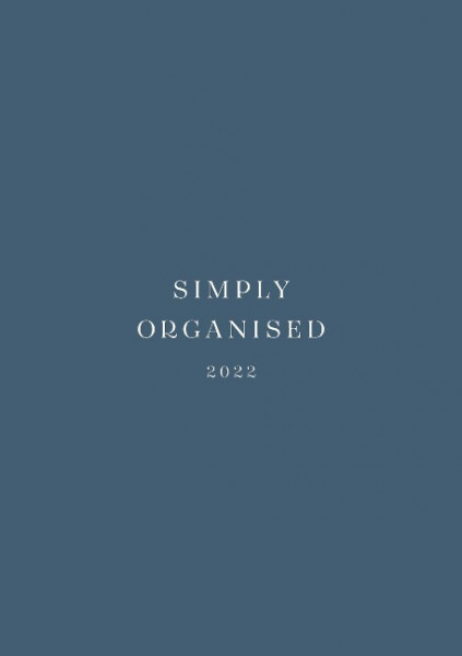 SIMPLY ORGANISED 2022 - simply blue