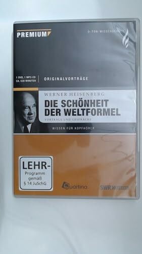 Werner Heisenberg - Die Schönheit der Weltformel: Vorträge und Gespräche (inkl. MP3-CD) [DVD]