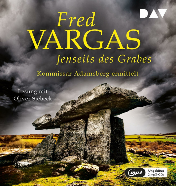 Jenseits des Grabes – Kommissar Adamsberg 10: Ungekürzte Lesung mit Oliver Siebeck (2 mp3-CDs)