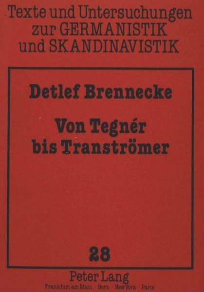 Von Tegnér bis Tranströmer