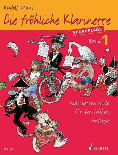 Die fröhliche Klarinette Band 01. Lehrbuch