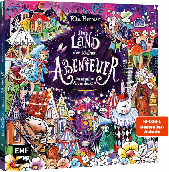 Das Land der kleinen Abenteuer: Fantasievolle Illustrationen ausmalen und entdecken
