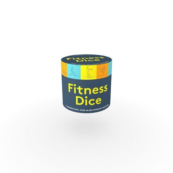 Fitness Dice: 7 Wooden Dice, Over 45,000 Workout Routines! [With Book(s)]