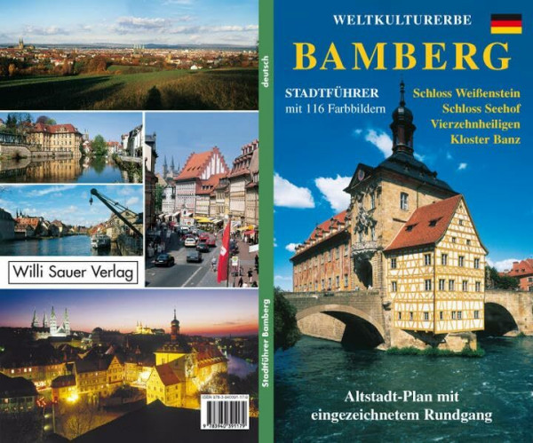 Bamberg: Stadtführer mit 116 Farbbildern