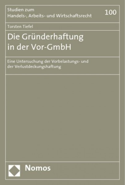 Die Gründerhaftung in der Vor-GmbH
