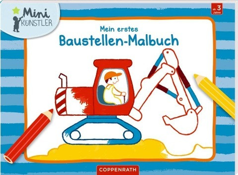 Mein erstes Baustellen-Malbuch