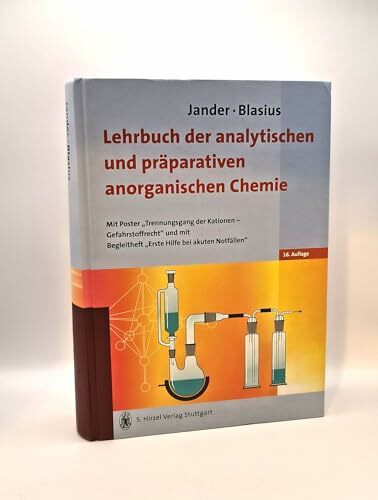 Jander/Blasius Lehrbuch der analytischen und präparativen anorganischen Chemie