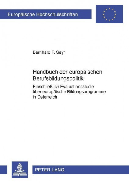 Handbuch der europäischen Berufsbildungspolitik